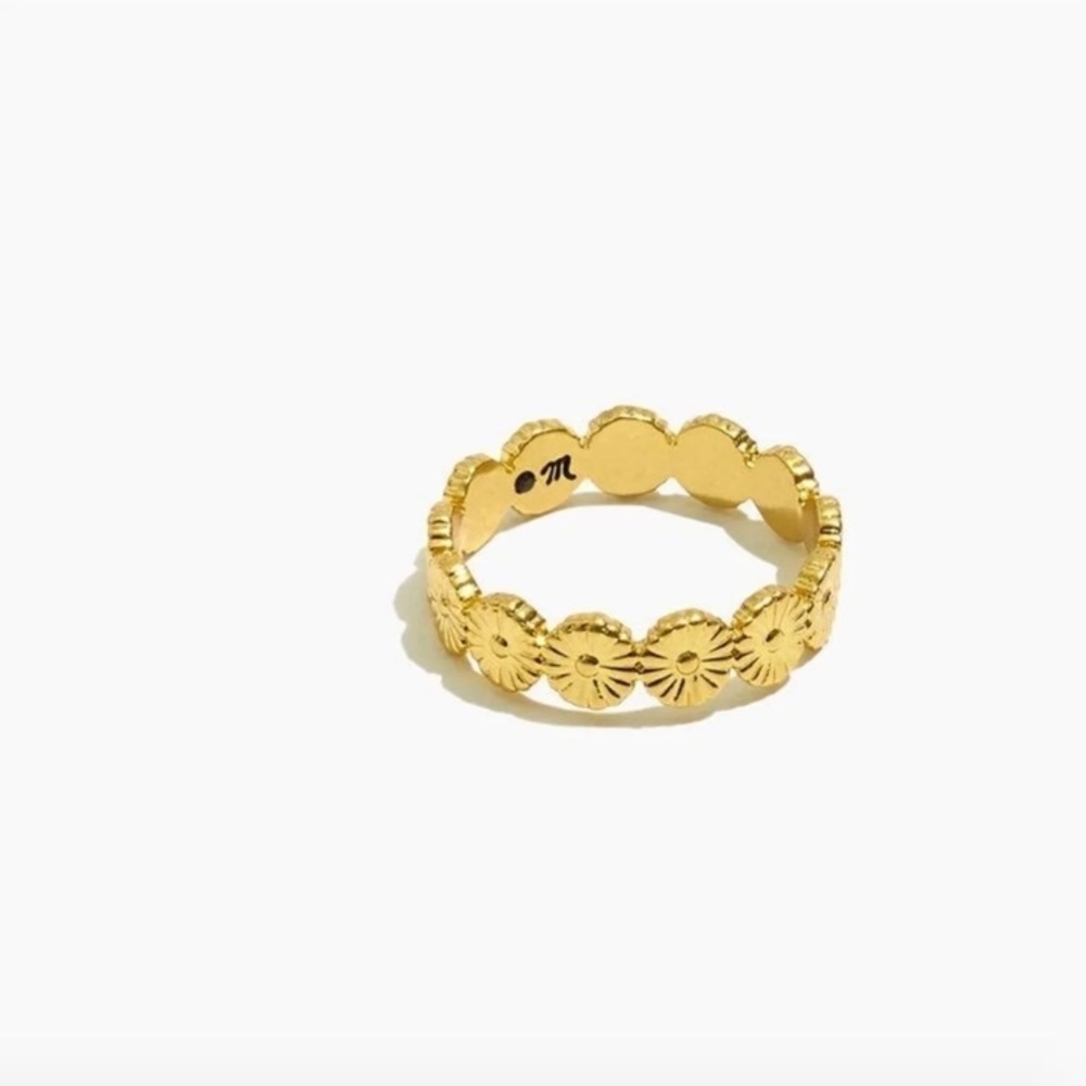 Madewell Delicate Daisy Ring Size 6 LAST